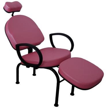 Imagem de Cadeira Conforty Maquiagem Cílios Sobrancelha Unhas Bordô