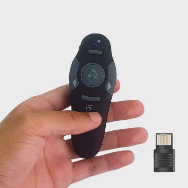 Imagem de Controle Passador De Slides Power Point Laser Vermelho Usb