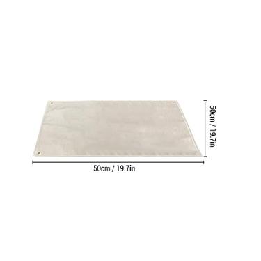 Imagem de JOYID Sob a grelha esteira para fogueira deck pátio ember mat esteira à prova de fogo grelha almofada para fogueira para acampamento ao ar livre fogão a gás fogão a lenha ao ar livre churrasqueiras