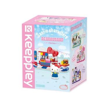 Imagem de Brinquedo Blocos De Montar Set Restaurantes Hello Kitty E Seus Amigos 
