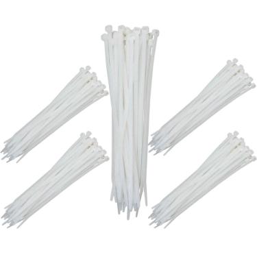 Imagem de Abraçadeira Nylon Enforca Gato 4,8X400Mm Branco Com 500 Un