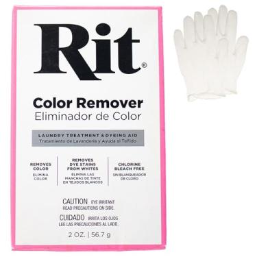 Imagem de Craft County Pó De Corante Concentrado Multiuso Rit, Pacote Único Com Luvas De Plástico Para Roupas, Decoração E Artesanato – Removedor De Cor