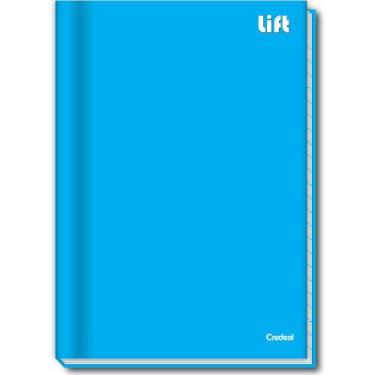 Imagem de Caderno Brochurão Capa Dura 1 Matéria - 48 Folhas - Lift Azul - Credea