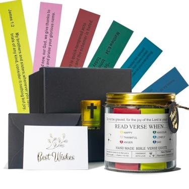 Imagem de Pote de versículo da Bíblia Católica, presentes católicos para mulheres, homens, crianças, adolescentes, versículos da Bíblia em um frasco, primeira comunhão para meninas e meninos, presente de