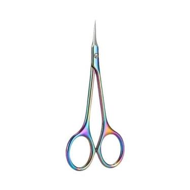 Imagem de Tesoura para Cutículas de Aço Inoxidável - Estilo Russo - Profissional