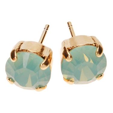 Imagem de Brincos de cristal L. Erickson Grace Verde