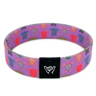 Imagem de Hang Loose Bands - Pulseira costeira para homens, mulheres e adolescentes - Estampa tribal confortável e Boho - Pulseira reversível estilo ocidental, Small: 6.5" (most common fitting size), Poliéster,