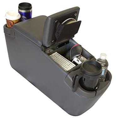 Imagem de RAMPAGE PRODUCTS 39923 Console universal acolchoado para armazenamento de mini van, carvão
