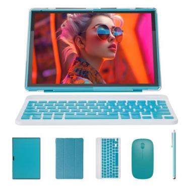 Imagem de Tablet ATOZEE 2 em 1 Android 14, 10 polegadas, 6 GB+32 GB, 1 TB