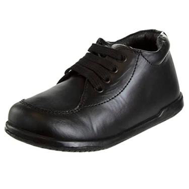 Imagem de Tênis de caminhada para bebês Josmo Smart Step – Confortável, antiderrapante, Preto, 7.5 Toddler