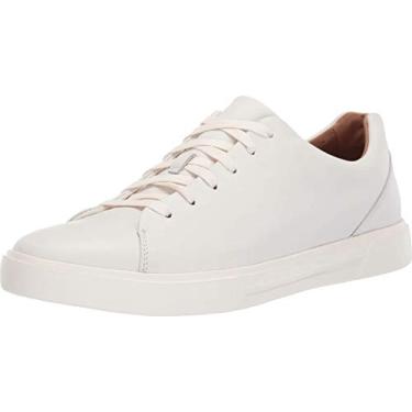 Imagem de Clarks Un Costa Derbys Tênis masculino, Branco, 41 BR