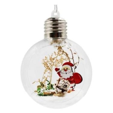 Imagem de Mini Globo Led Árvore Pisca Pisca Enfeite Casa Natal - Online