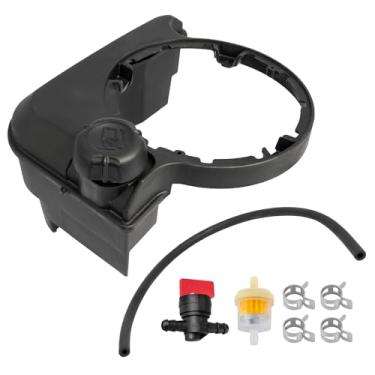 Imagem de Keycci 699374 Substituição De Tanque Combustível Para Cortador Grama, Gerador Bs, Motor A Gasolina Pequeno, Série 129H00, 12A600, Portátil 1133-0, Substitui 494213, 495224, 499618 E 693377