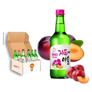 Imagem de Bebida Coreana Destilada Soju Jinro 360ml (Ameixa)