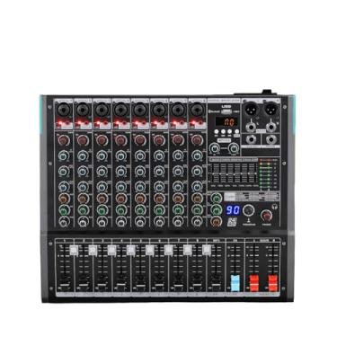 Imagem de Mesa de Som Gochanmi PA8 Profissional de 8 Canais 99 Efeitos DSP 110v/240v