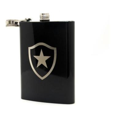 Imagem de Cantil Botafogo 220Ml Preto - Tatuapé brindes