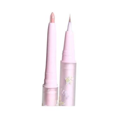 Imagem de Delineador Líquido Fosco À Prova D'água, Iluminador Com Glitter De Lon