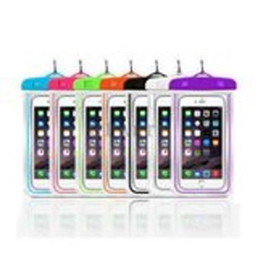 Imagem de Kit 2un Capa Capinha De Celular À Prova D'água Proteção Chuva Mergulho