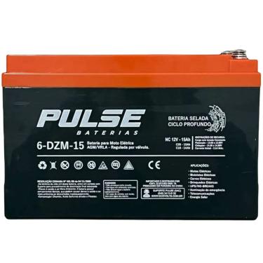 Imagem de  Bateria de Ciclo Profundo 12V 15Ah Pulse 