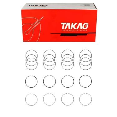 Imagem de Anel Para Pistão (Jg) Sx4 2.0 16V 2009 A 2015 / Grand Vitara 2.0 16V 2007 A 2016 - Takao Assz19A100