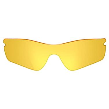 Imagem de ThunderClap Lentes de policarbonato de substituição para óculos de sol Oakley Radar Path - Amarelo cristal