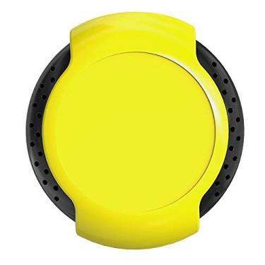 Imagem de RooTainer – Capa de retenção premium com clipe – Suporte robusto para retentores, protetor bucal ou invisalign – Crianças e adultos – Seguro e livre de BPA com orifícios de ventilação – Feito nos EUA (amarelo, sem adesivo)