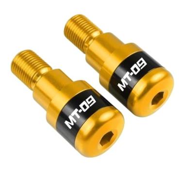 Imagem de Extremidades de manoplas de guidão de motocicleta, tampas de extremidade de manoplas, acessórios deslizantes de peso para MT-09 MT09 MT FZ FJ 09 FJ09 TRACKER 2014 2015 2016