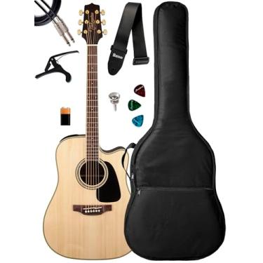 Imagem de Violão Takamine Folk Gd51 Ce N + Capa Luxo E Acessórios