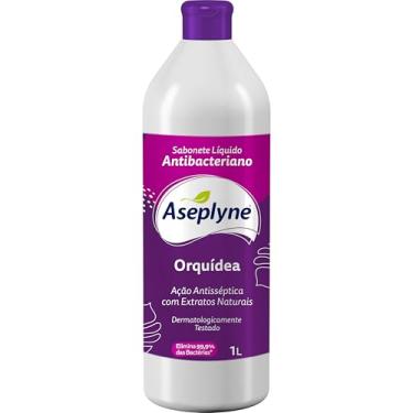 Imagem de Aseplyne, Sabonete Líquido, Antisséptico, Aroma Orquídea, 1 Litro, Roxo