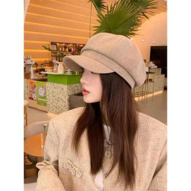 Imagem de Modelos de Boina Gorro Chapéu Unissex Aveludada Com Forro Liso - oem, 