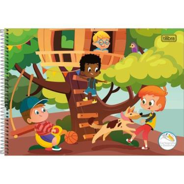 Imagem de Caderno De Desenho Espiral Sapeca 96 Folhas Tilibra, 1