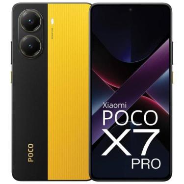 Imagem de Smartphone POCO X7 PRO 5G 512GB  256GB Lançamento 2025 NFC tela Amoled