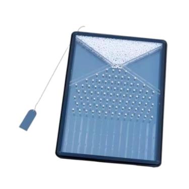 Imagem de Milageto Placa Dalton, demonstração de lei estatística eficaz, laboratório de ensino, ferramenta educacional portátil, distribuição aleatória, placa Galton