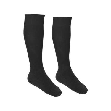 Imagem de Meião Infantil Poker Ultra 2 Preto, Preto, M