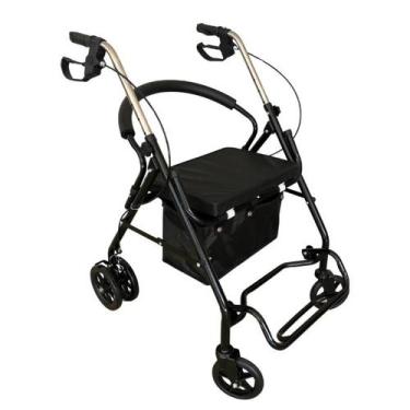 Imagem de Andador com Rodas para idosos e pessoas com mobilidade reduzida - Mobi