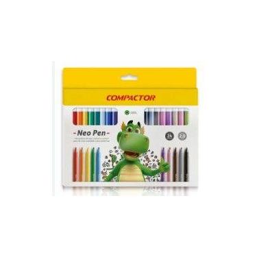 Imagem de Caneta hidrocor 024un neo pen gig co - COMPACTOR(109)