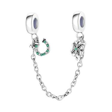 Imagem de Berloque De Prata 925 Com Margarida, Borboleta E Coração Para Pulseira