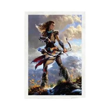 Imagem de Dawn Hot Horizon Zero Game Canvas Wall Art Poster Para Decoração De Qu