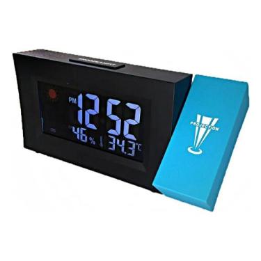 Imagem de Despertador Relógio Digital Termômetro Com Projetor De Hora - Color Sc