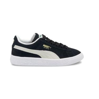 Imagem de PUMA Suede Classic XXI (Little Kid) Black White 2 Little Kid M