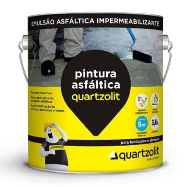 Imagem de Pintura Asfáltica Galão 3,6 Litros - Quartzolit