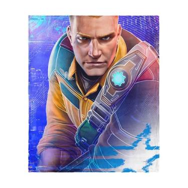 Imagem de G.I. Joe Profile Gallery Duke Silk Touch Throw, 127 x 152 cm – Cobertor de lã de desenho animado Hasbro, roupa de cama retrô ultramacia para cama ou sofá