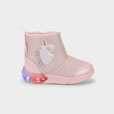 Imagem de Bota Infantil Bibi Space Rosa de Unicórnio-Feminino