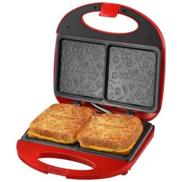 Imagem de Sanduicheira Grill Disney Mallory Mickey Mouse Funny Plates 750W 127V