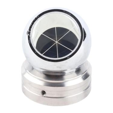 Imagem de Estação Total Prism Sférico Bola K9 Base magnética de vidro Equipamento de levantamento de alta precisão para construção ferroviária e liga naval liga de alumínio durável 38.1mm
