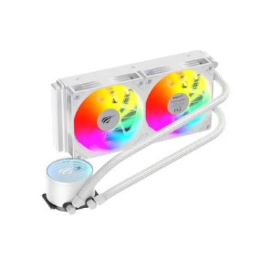 Imagem de Water Cooler Havit F2001 240mm Amd Am5 Intel LGA 1700 Branco