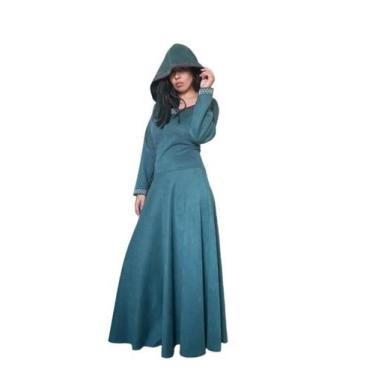 Imagem de Vestido medieval época Suede com capuz exclusivo - Princesa Urbana, G