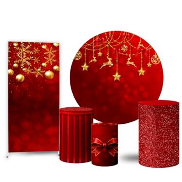 Imagem de Trio Capas Cilindro + Painel Redondo + Lateral Natal (K2NAT0042)