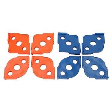 Imagem de Radius Jig Router Template 8Pcs Premium ABS Carpintaria Canto Radius Jig Canto Posicionador para DIY Home Decoração Crafting Carpintaria Projetos R5 a R40