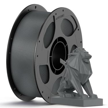 Imagem de ANYCUBIC Filamento PETG 1,75 mm, filamento de impressora 3D, precisão dimensional +/- 0,02 mm, dureza excepcional, impressão com a maioria das impressoras 3D FDM, carretel reutilizável de 1 kg, cinza